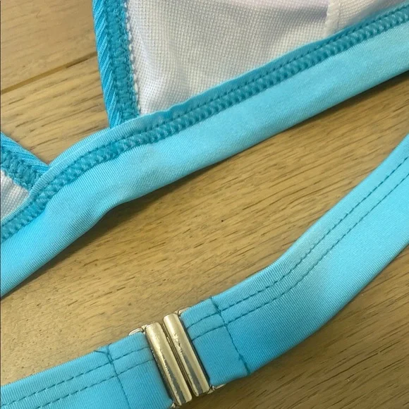Blue Triangle Bikini Set - Picture 6 of 8